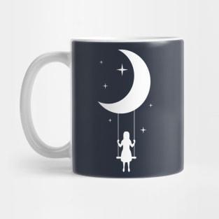 swing on the moon Mug